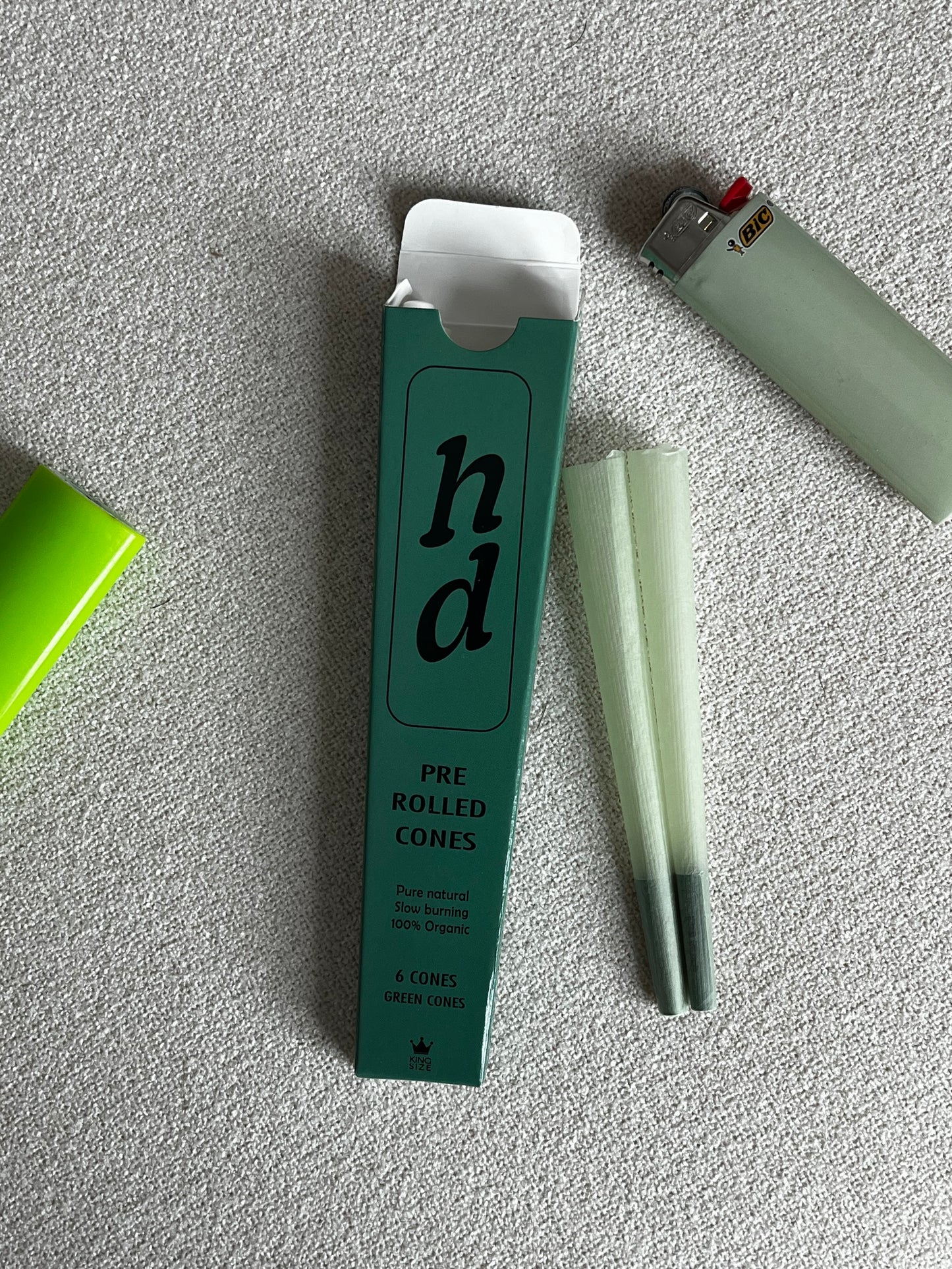 Highly Done Rolling Cones